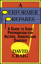 Performer Prepares-Softcover book cover